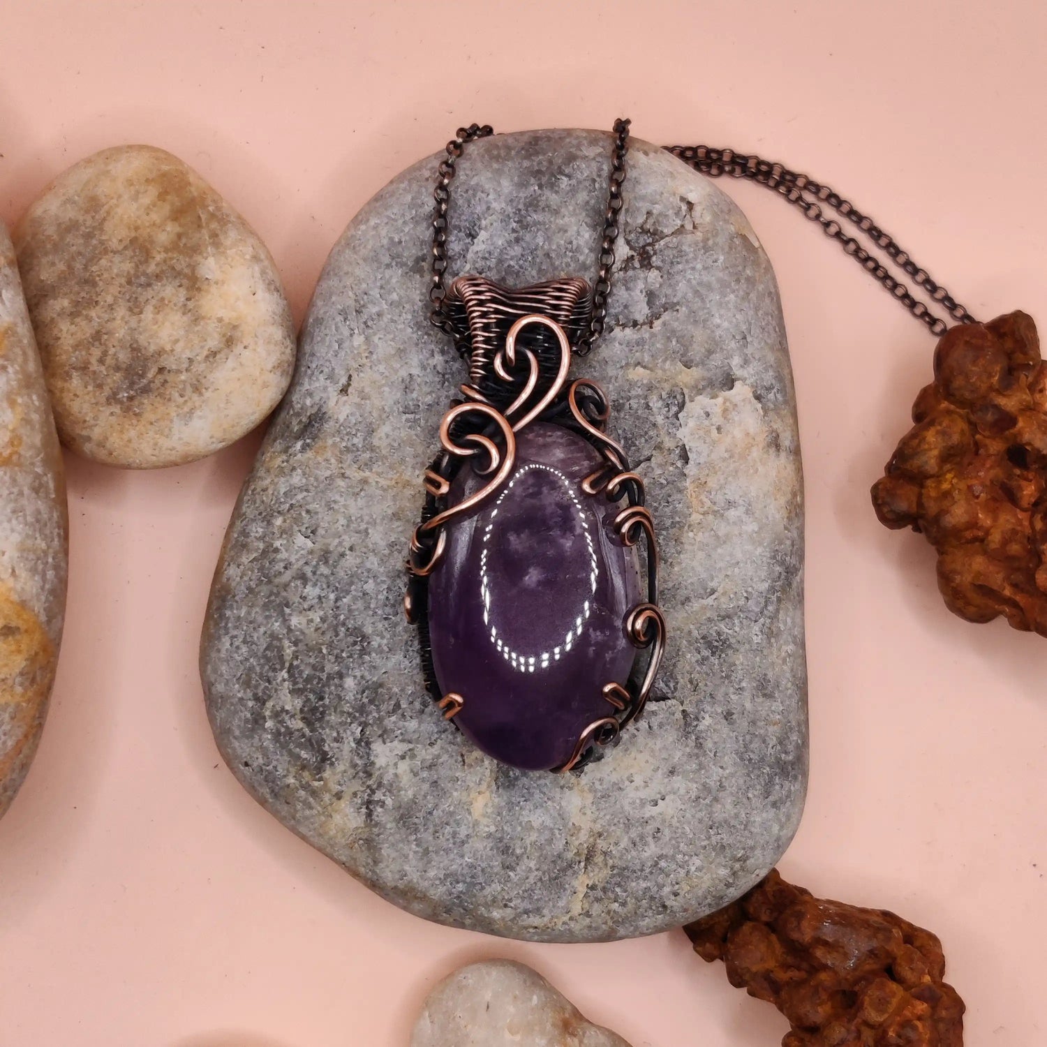 Handcrafted Amethyst Jewellery at Sanguine Aura