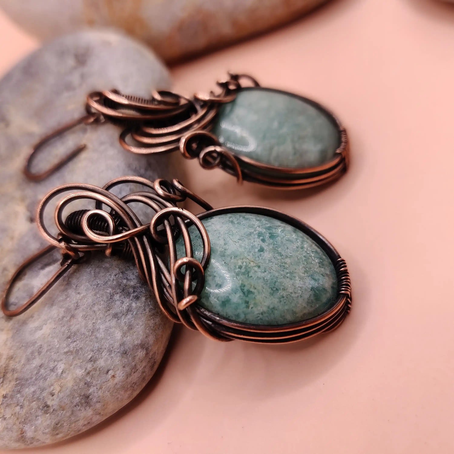 Handcrafted Amazonite Jewellery at Sanguine Aura