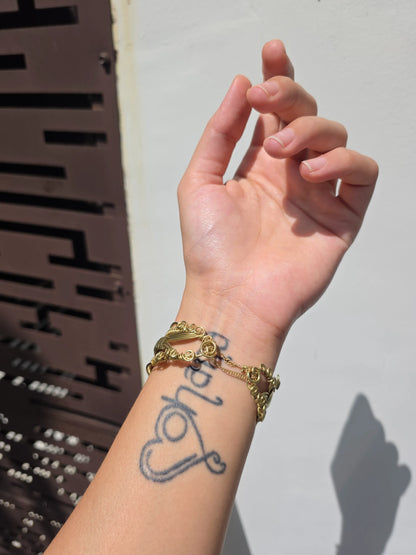 Srestha - Brass Cuff Bracelet