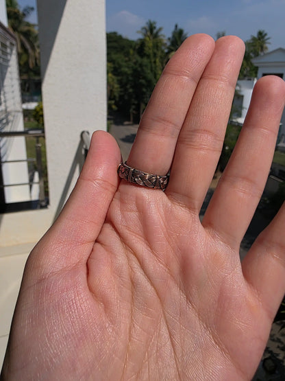 Charlotte 002 - Amethyst Copper Ring