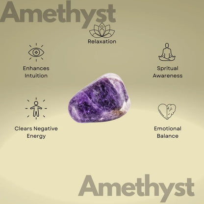 Kanta - Amethyst Ring By Sanguine Aura Handcrafted Jewellery