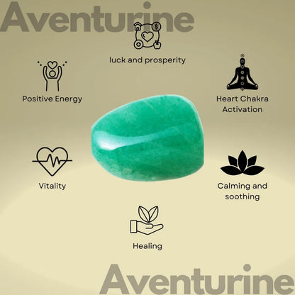 Kiran - Aventurine Gemstone Chain