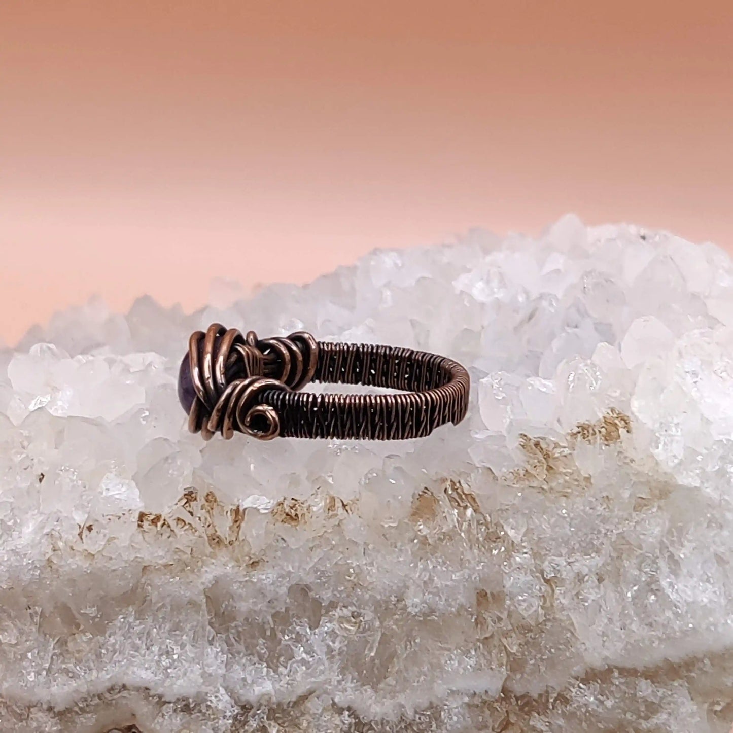 Nirvi - Amethyst Ring