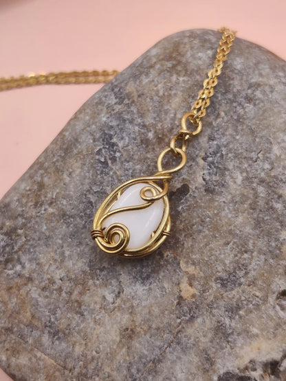 Aaradhya - Mother of Pearl Necklace 001