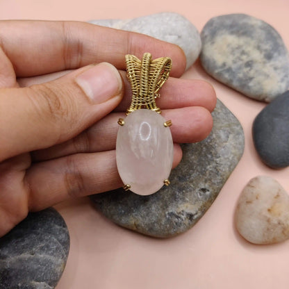 Chaitya -  Rose Quartz Necklaces