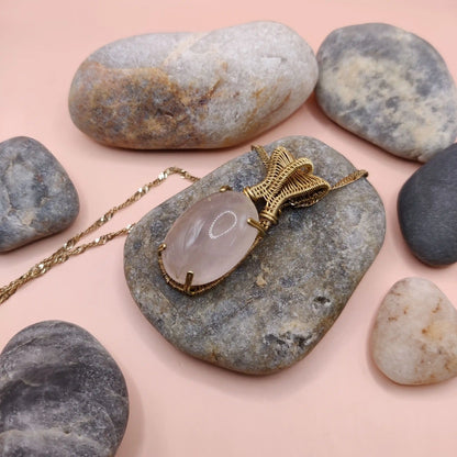 Chaitya -  Rose Quartz Necklaces