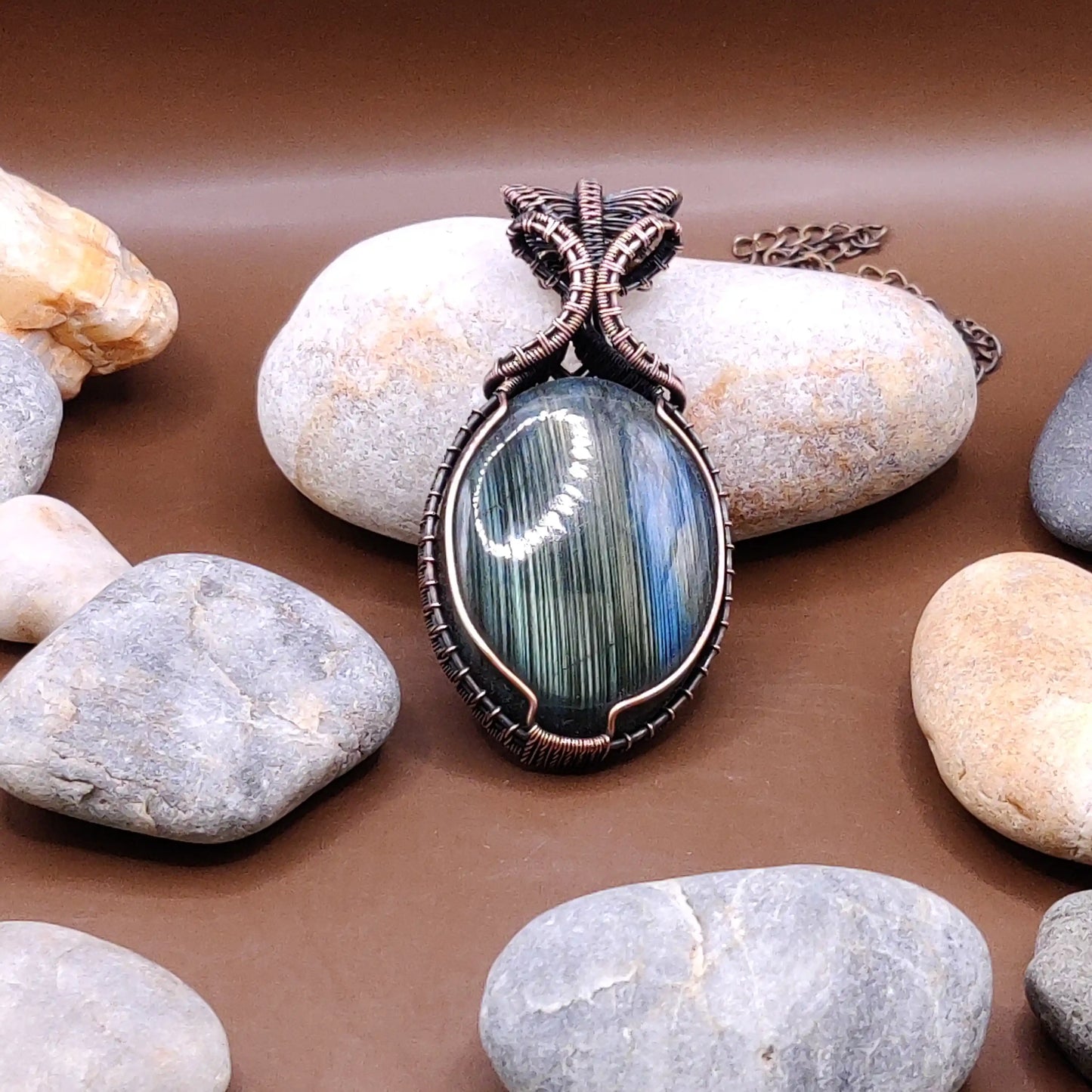 Aadhya - Labradorite Necklace 002