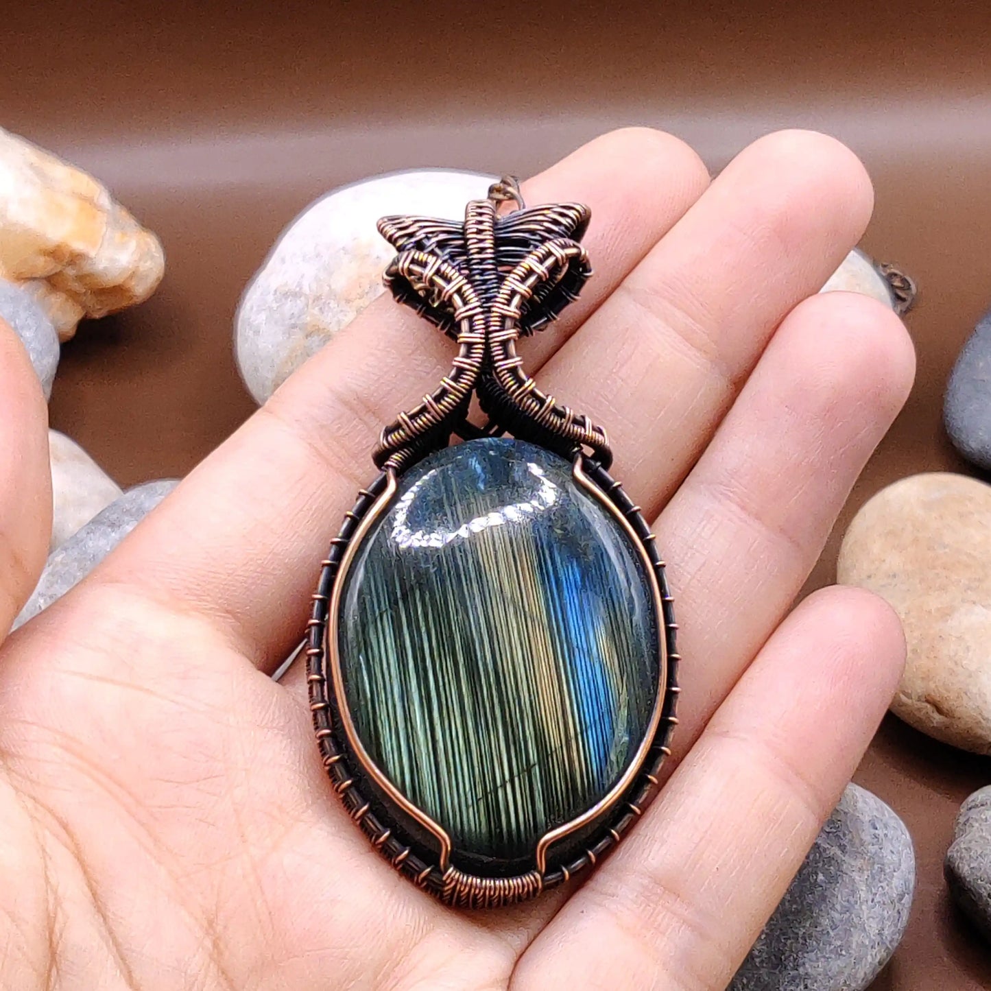 Aadhya - Labradorite Necklace 002
