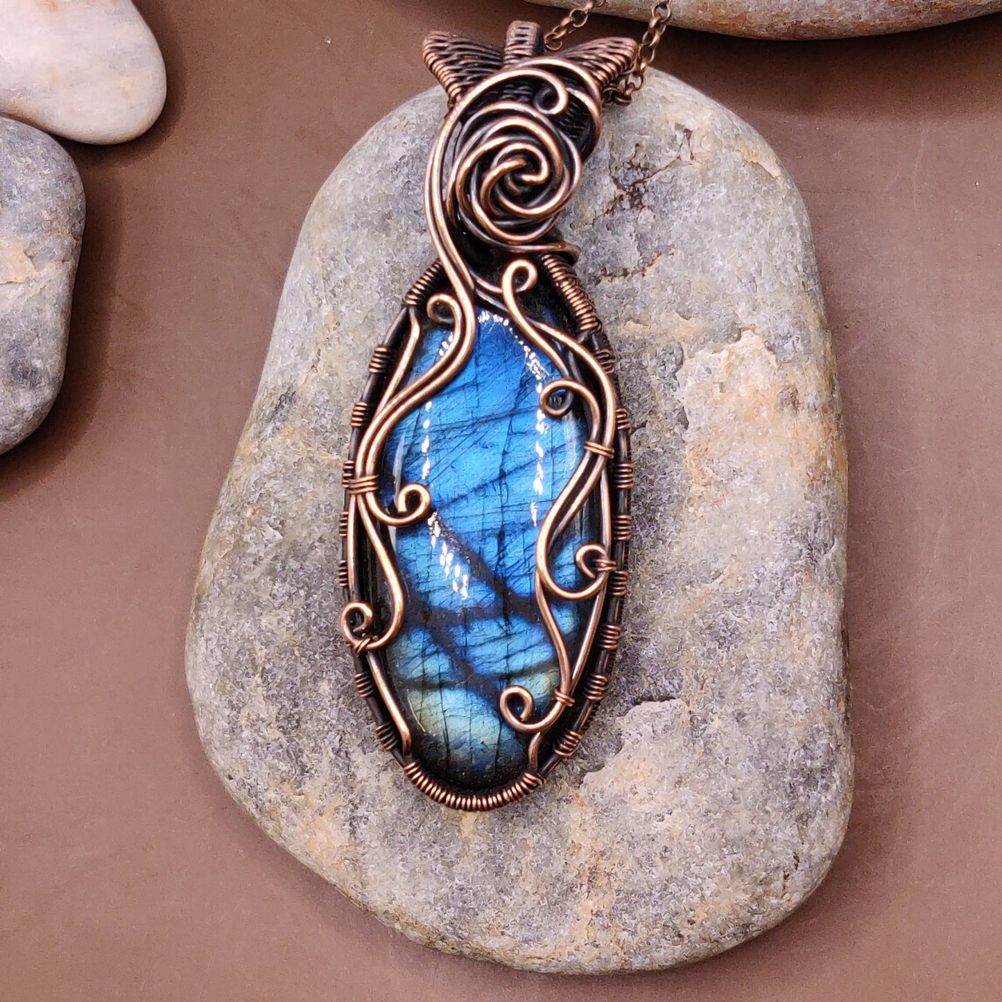 Aadhya - Labradorite Necklace 005