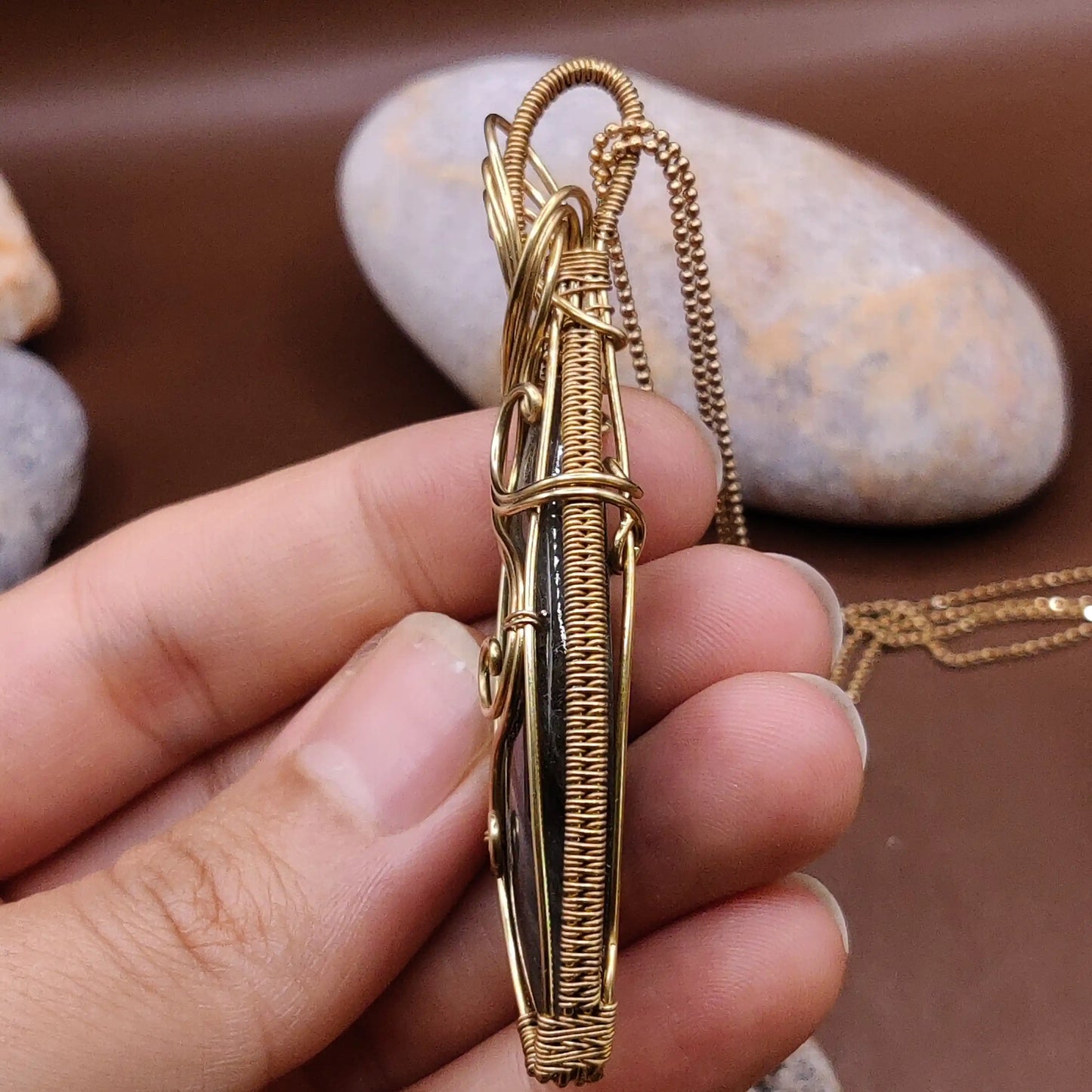 Prisha - Labradorite Necklace 005