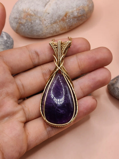 Aadhya- Amethyst Necklace 001