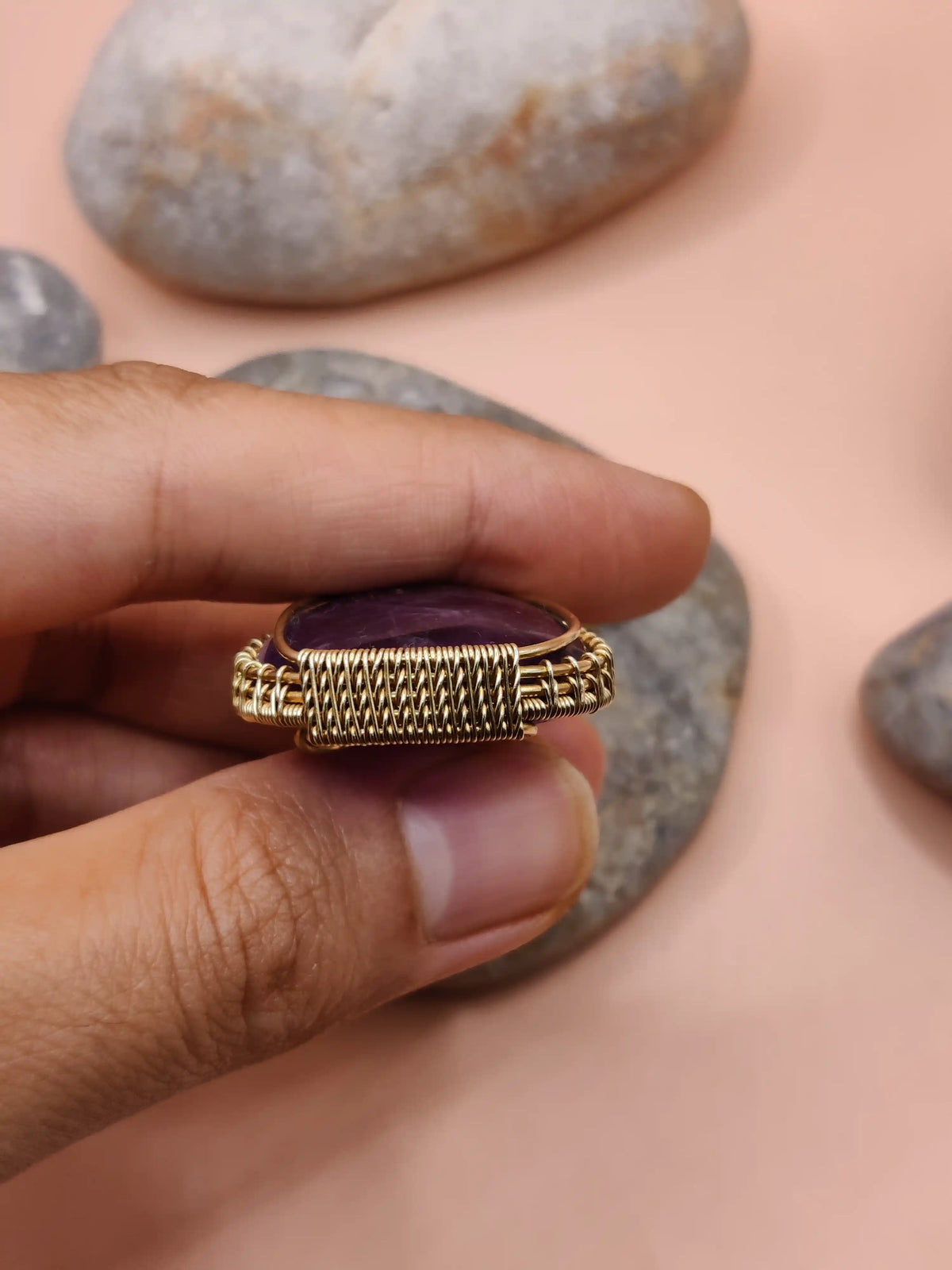 Aadhya- Amethyst Necklace 001