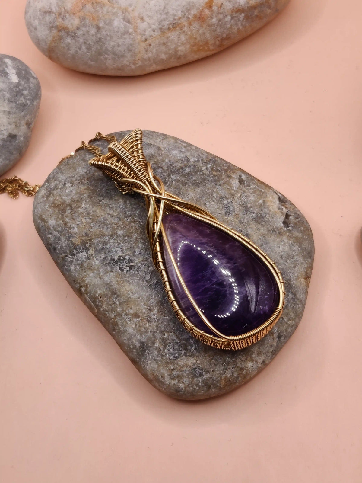 Aadhya- Amethyst Necklace 001