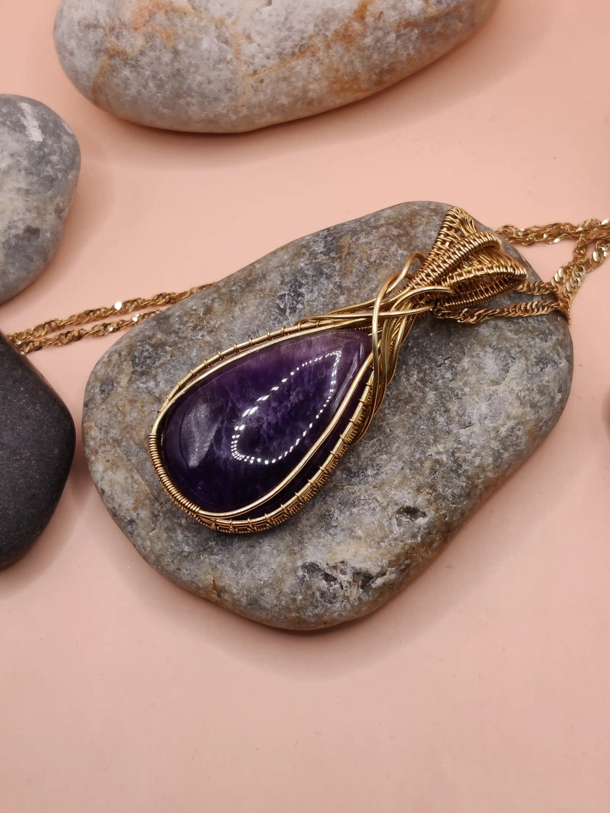 Aadhya- Amethyst Necklace 001
