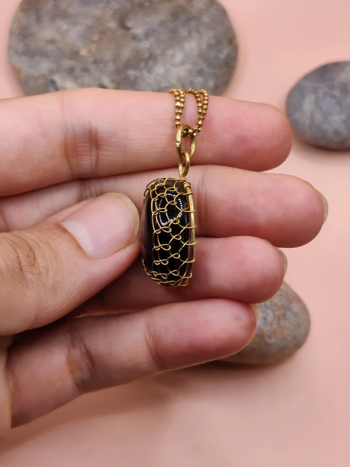Meera - Sulemani Hakik/Agate Necklace 001