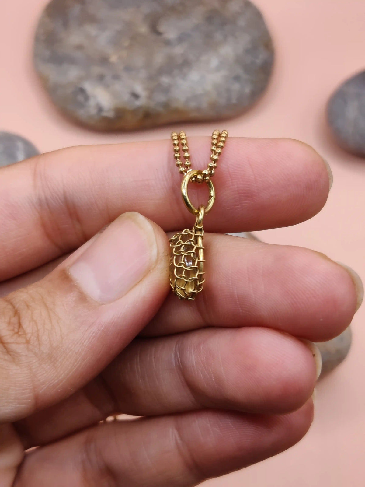 Meera -Citrine Necklace 006