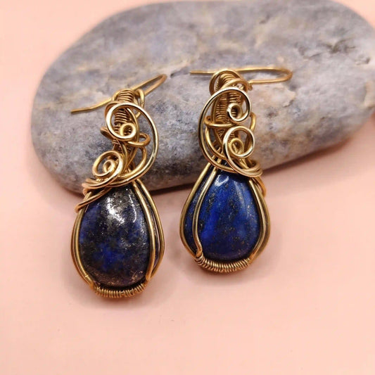 Laasya – Lapis Lazuli Earrings – 001