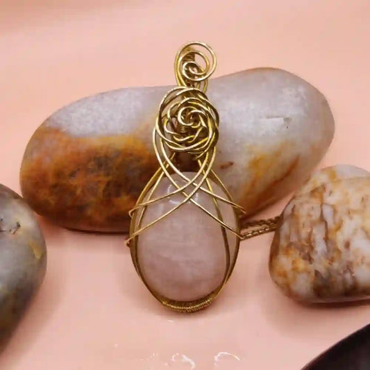 Laksha_Rose_Inspired_Necklaces By Sanguine Aura Handcrafted Jewellery