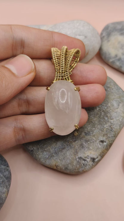 Chaitya -  Rose Quartz Necklaces