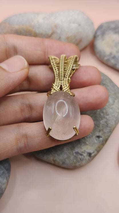 Chaitya -  Rose Quartz Necklaces