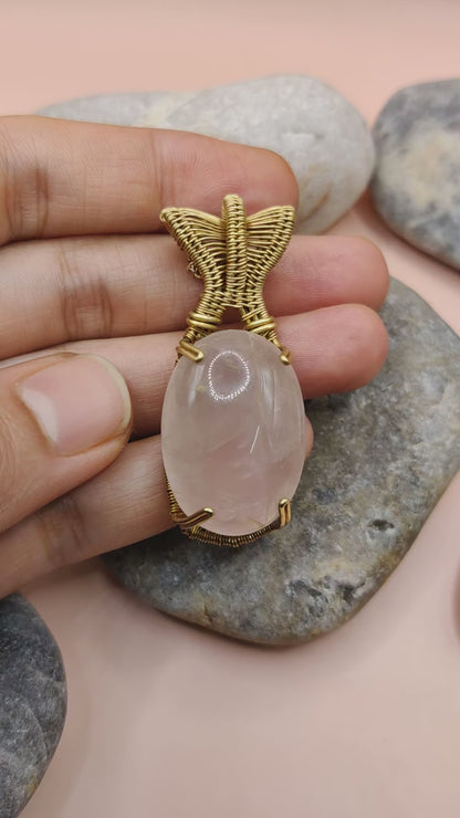 Chaitya -  Rose Quartz Necklaces